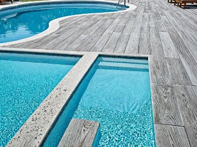 Composite deck cleaning