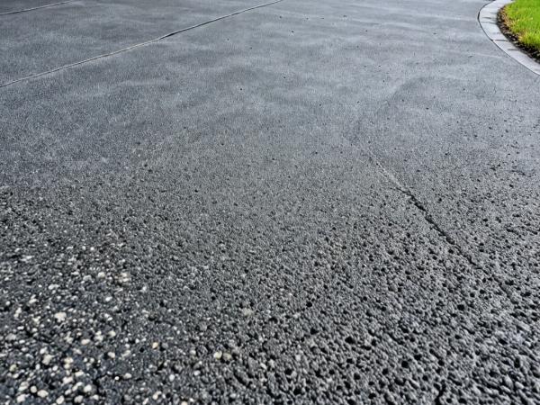 Driveway pressure cleaning